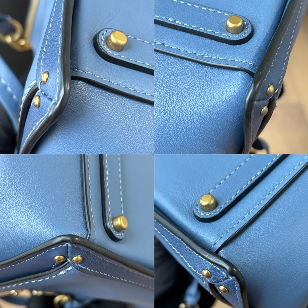 COACH Kisslock Dreamer 21 Bag Blue - Picture 6 of 16